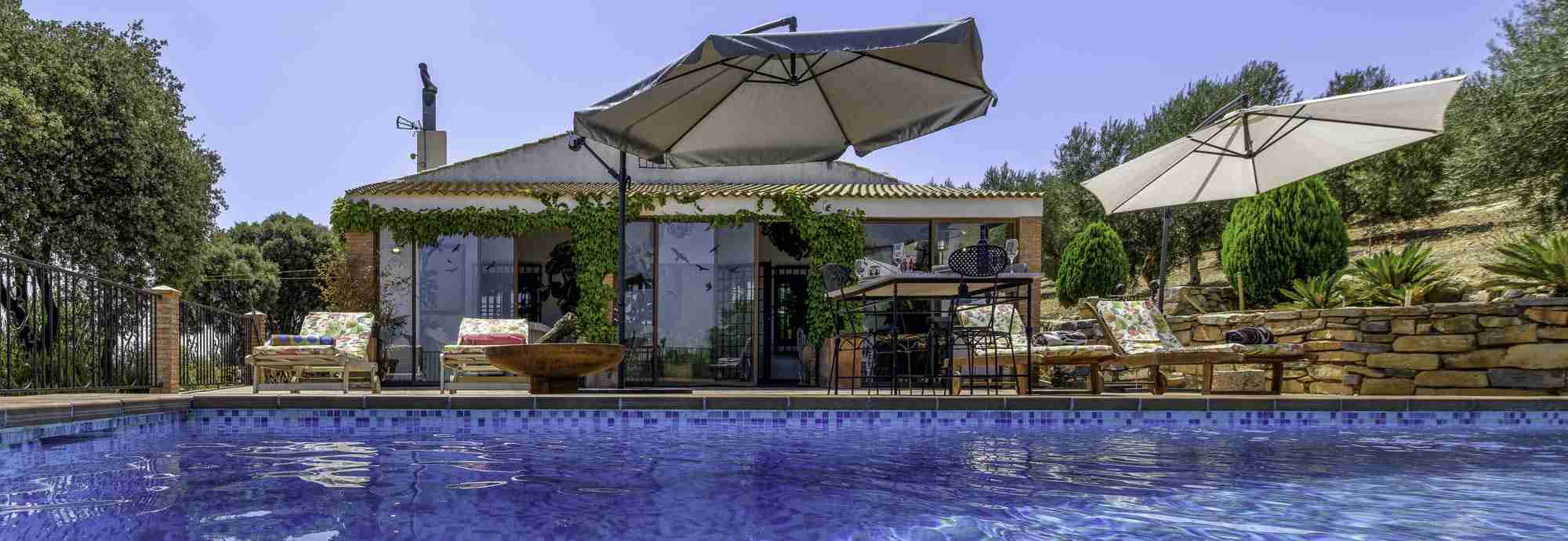 Private villa on one floor surrounded by glorious Andalusian landscape